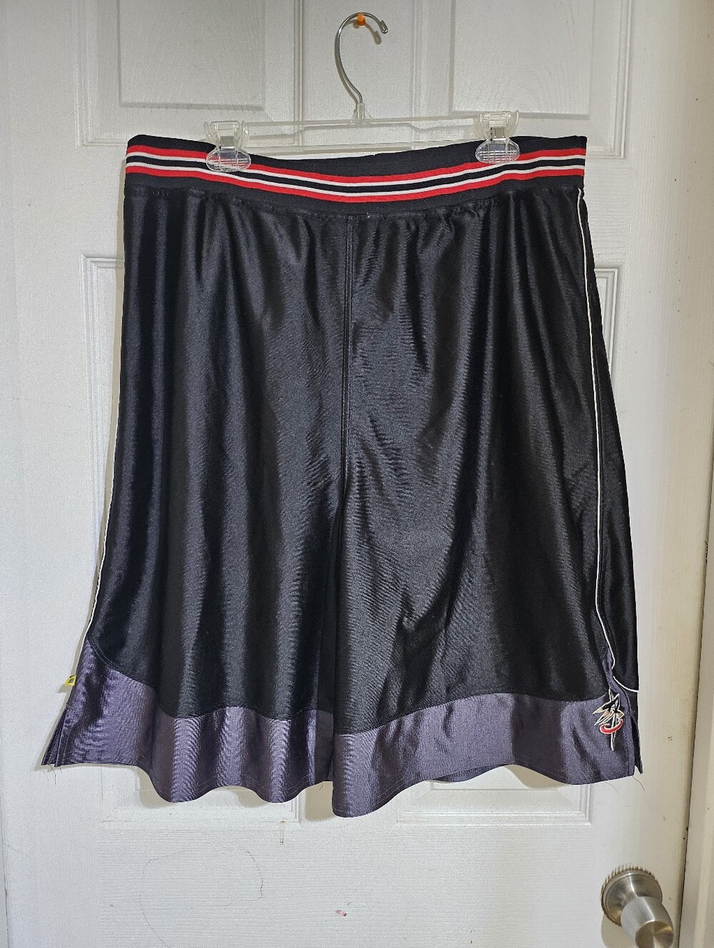 VTG REEBOK ABOVE THE RIM MEN'S BASKETBALL SHORTS 3XL BLACK